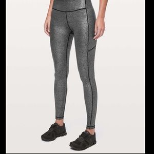 NWOT Lululemon Speed Up Tight *Foil 28"